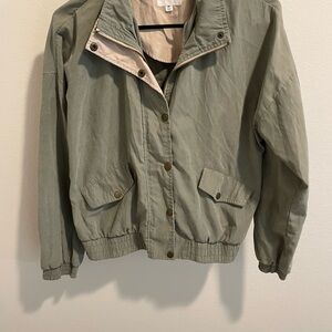 Mine Olive Utility Jacket